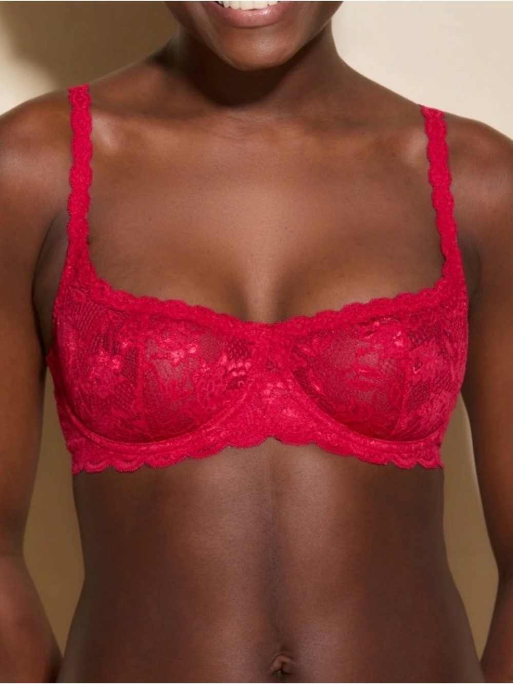 Cosabella Never Say Never Balconette Bra - Mystic Red